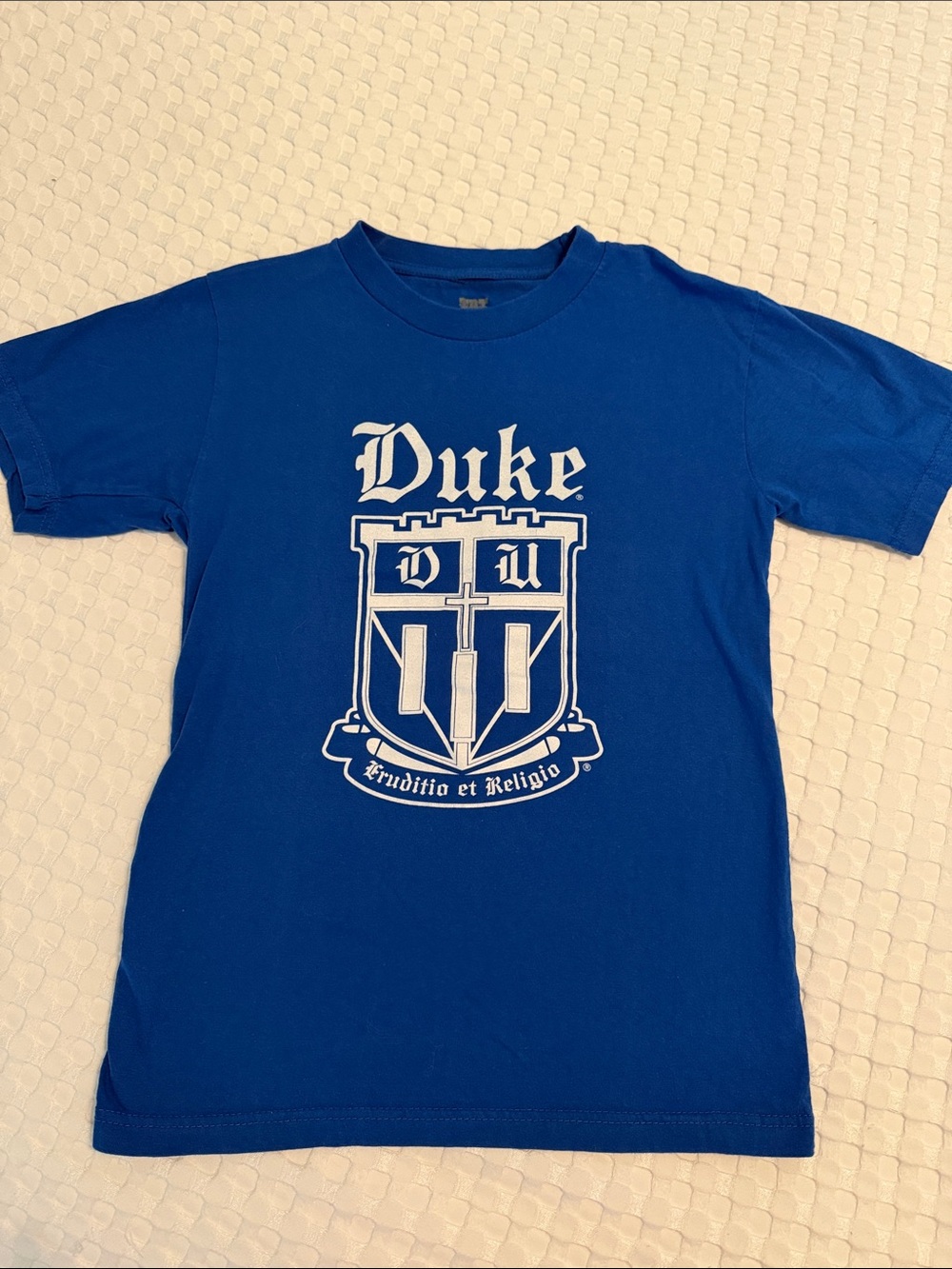 Duke University Short Sleeve Tee in Blue